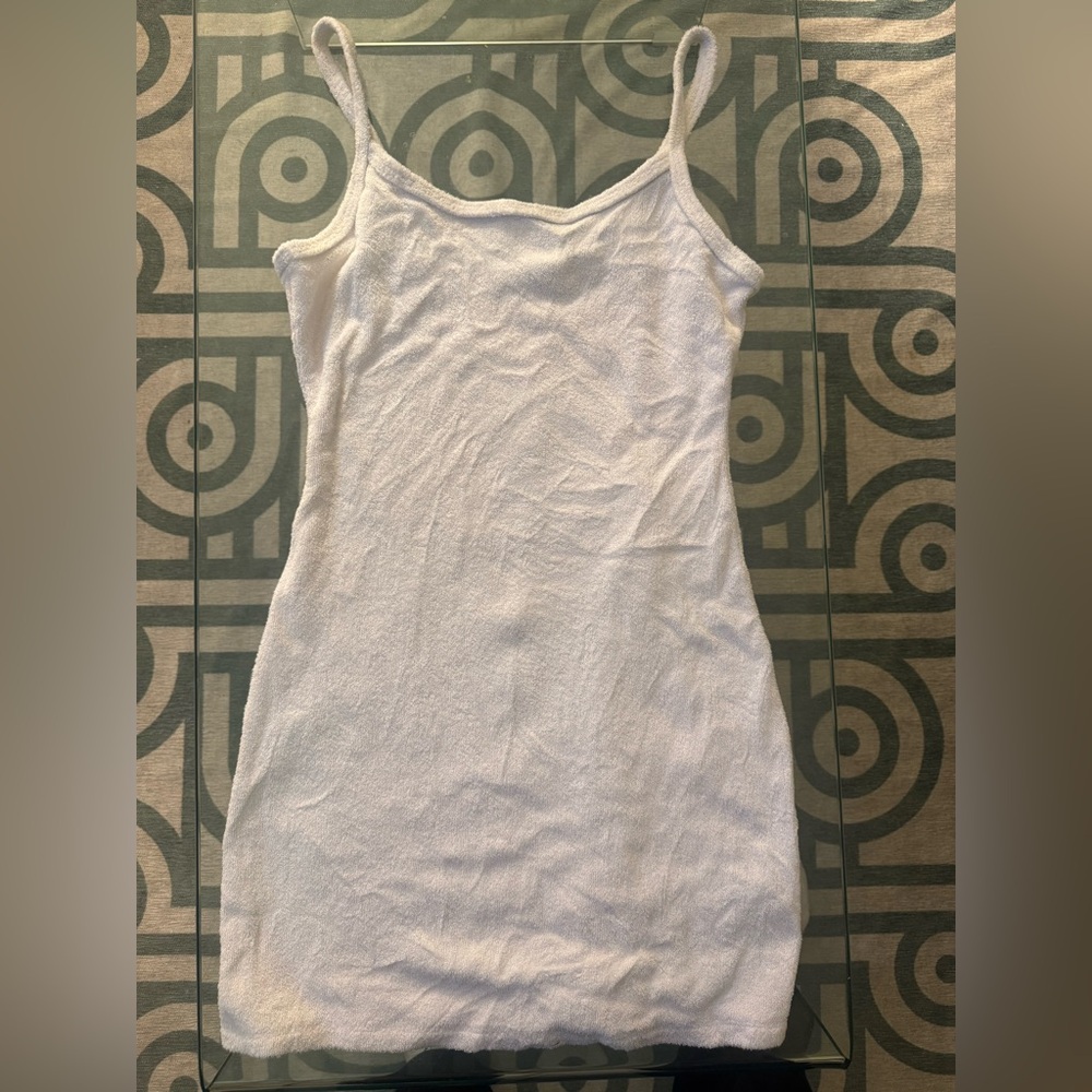 Abercrombie & Fitch White Terry Cloth dress